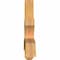 Ekena Millwork Davenport Rough Sawn Timber Gable Bracket, Western Red Cedar, 72"W x 24"H x 4"D x 4"F, 8/12 Pitch GBW072X24X0404DAV00RWR - alternate 4
